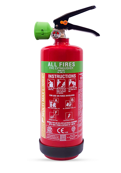 Ceasefire MultiMax 2 L - One Extinguisher for Every Fire at Home.