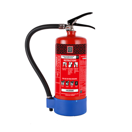 Ceasefire ABC Powder MAP 50 Based Fire Extinguisher Mild Steel (Squeeze Grip)