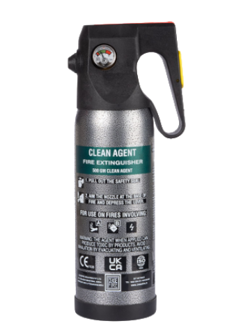 Ceasefire Fluroketone Clean Agent Based Portable Extinguishers (Texture) (500 gm)