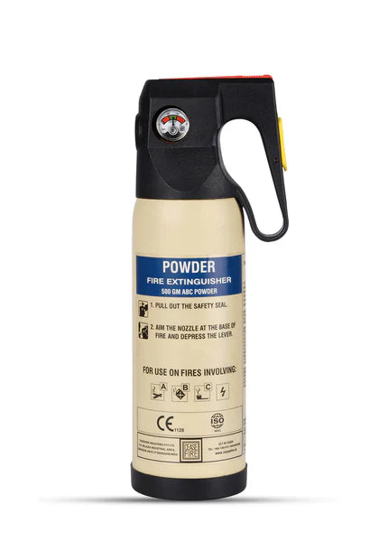 Ceasefire ABC Powder MAP 90 Based Fire Extinguisher (500 GMS)- 4 Colors