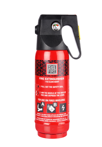 Ceasefire Fluroketone Clean Agent Based Portable Extinguishers (1 Kg)