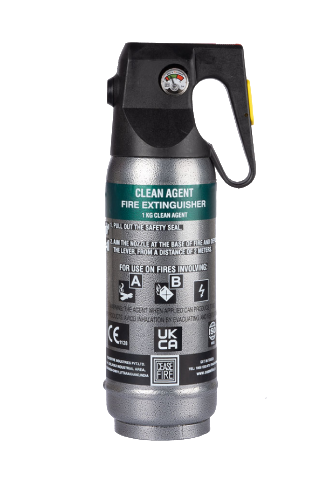 Ceasefire Fluroketone Clean Agent Based Portable Extinguishers (Texture) (1 kg)