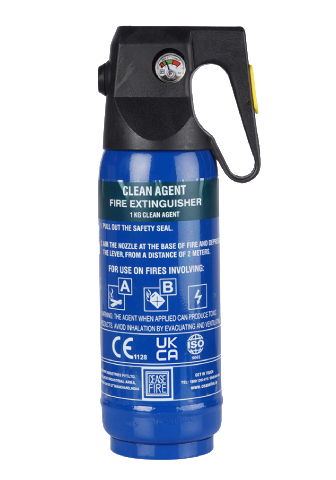 Ceasefire Fluroketone Clean Agent Based Portable Extinguishers (Texture) (1 kg)