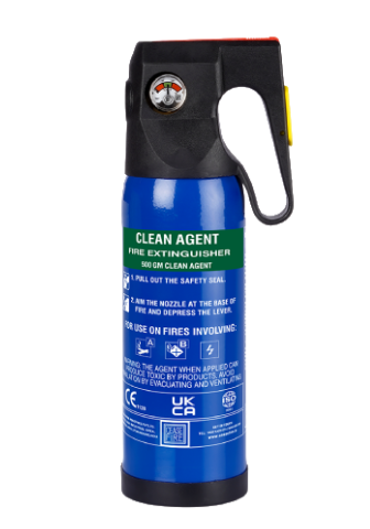 Ceasefire Fluroketone Clean Agent Based Portable Extinguishers (Texture) (500 gm)