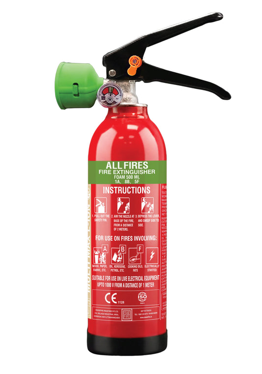 Ceasefire MultiMax 500 ml - One Extinguisher. Every Fire. Total Control.